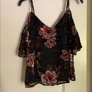 Cupcakes and cashmere velvet top